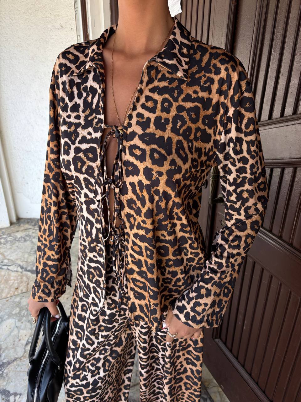 Leopard Luxe Tie Set