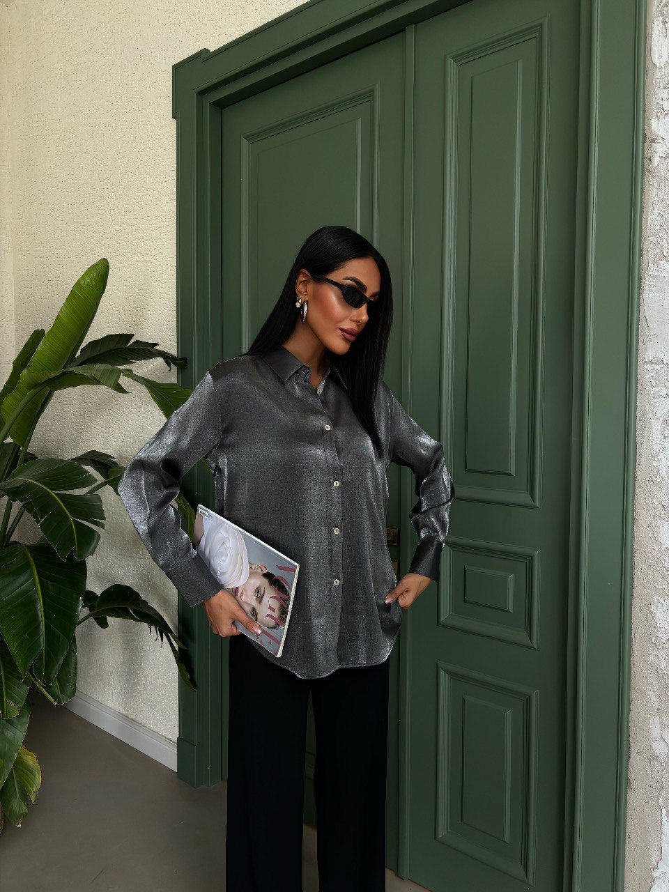 The Satin Edit Shirt