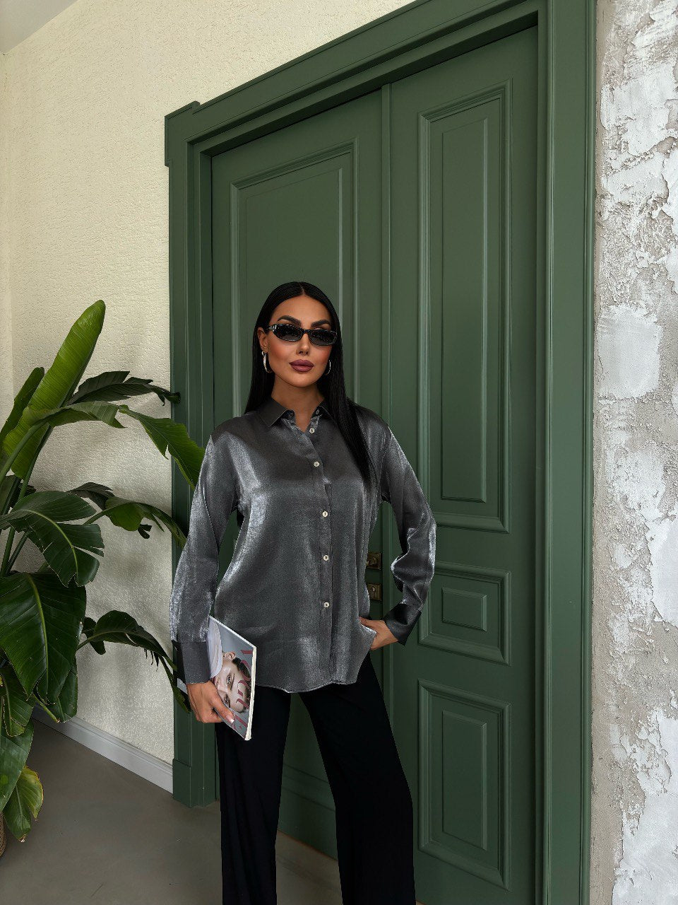 The Satin Edit Shirt