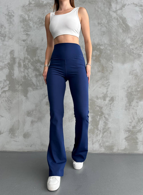 Warm Core High Waist Flare Leggings
