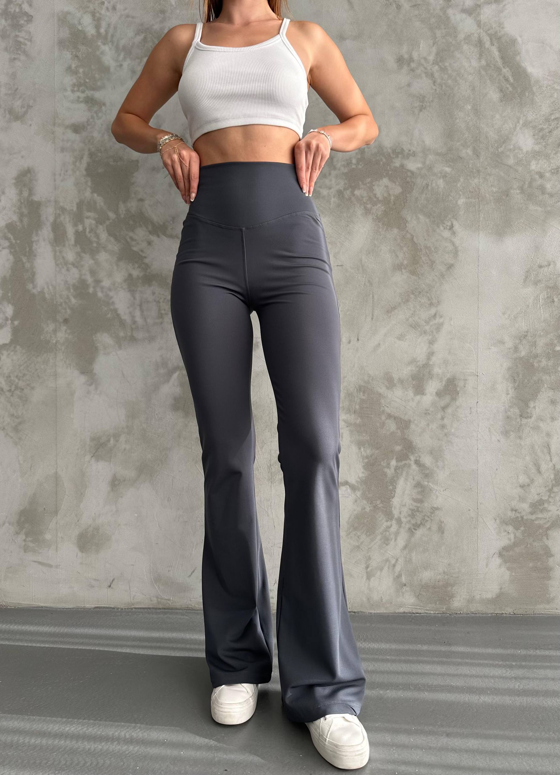 Warm Core High Waist Flare Leggings