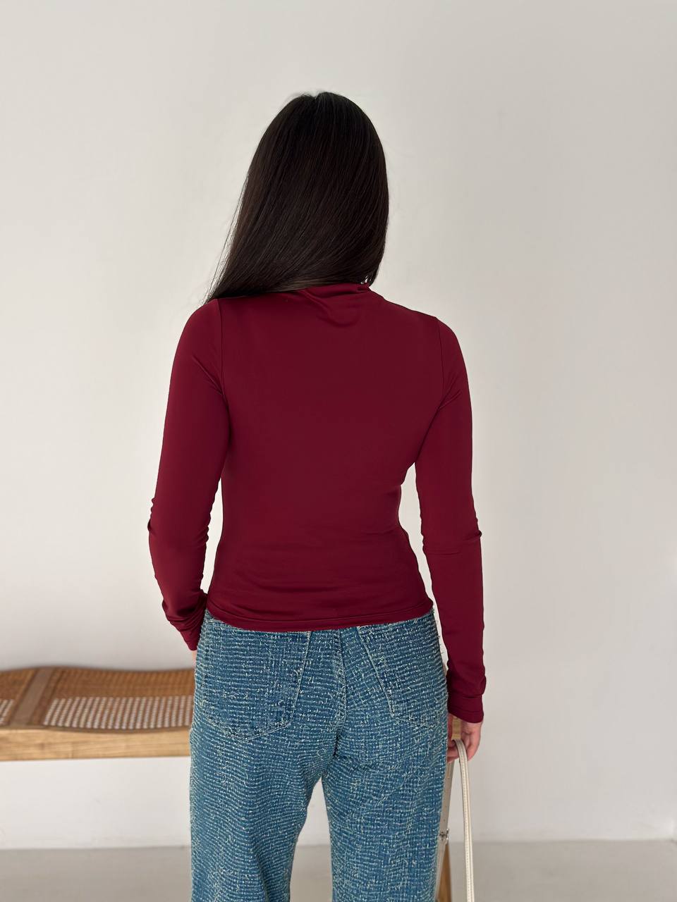 Chic Shoulder Touch Blouse