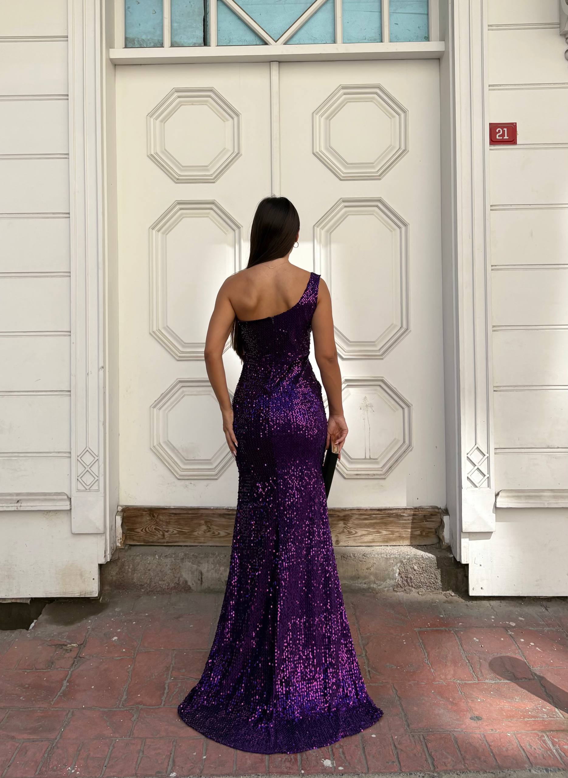 Purple Midnight Shine Dress