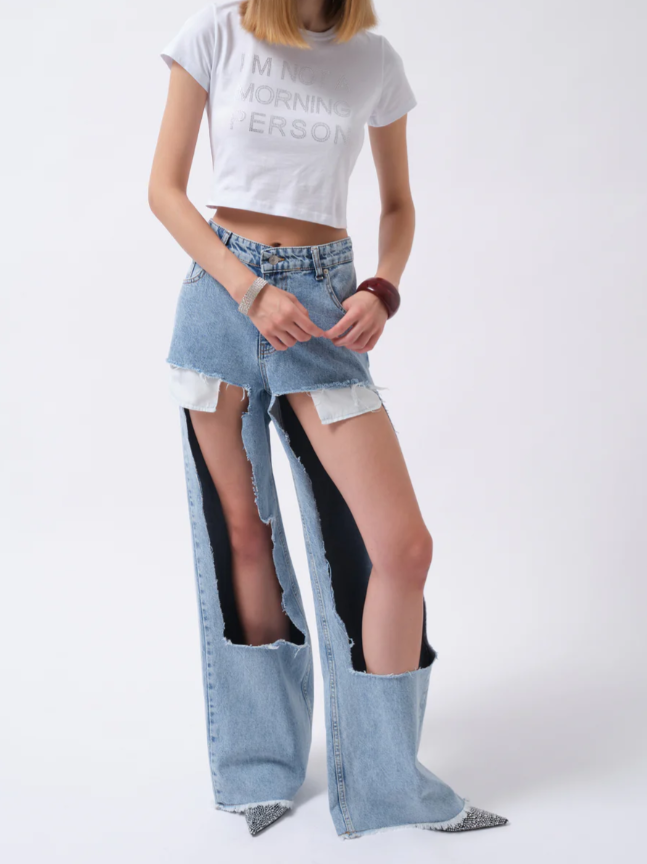 EdgeCraft High Waist Jeans