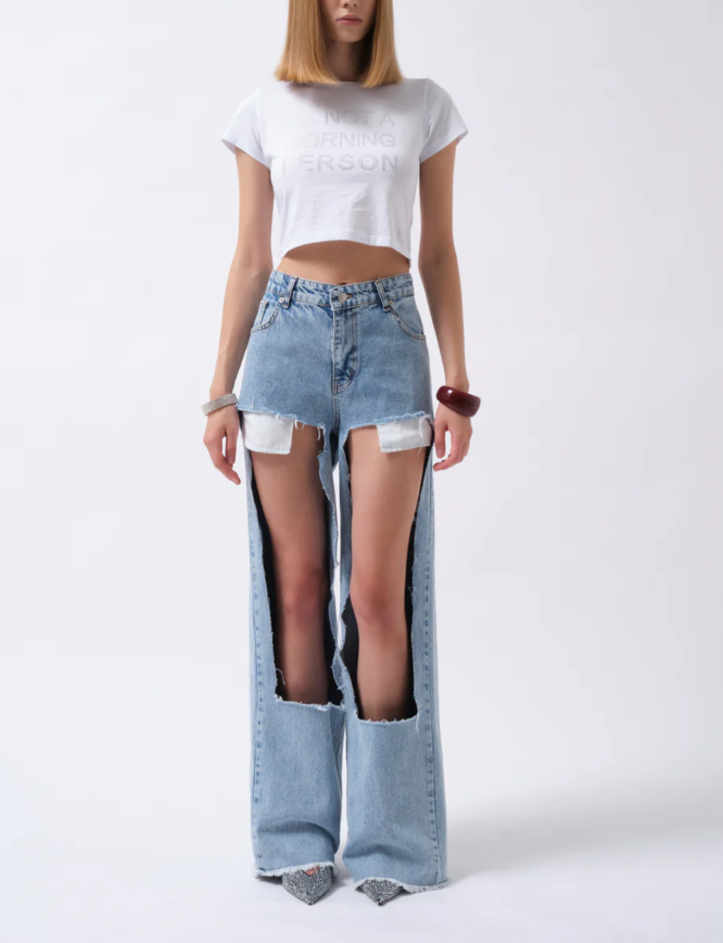EdgeCraft High Waist Jeans