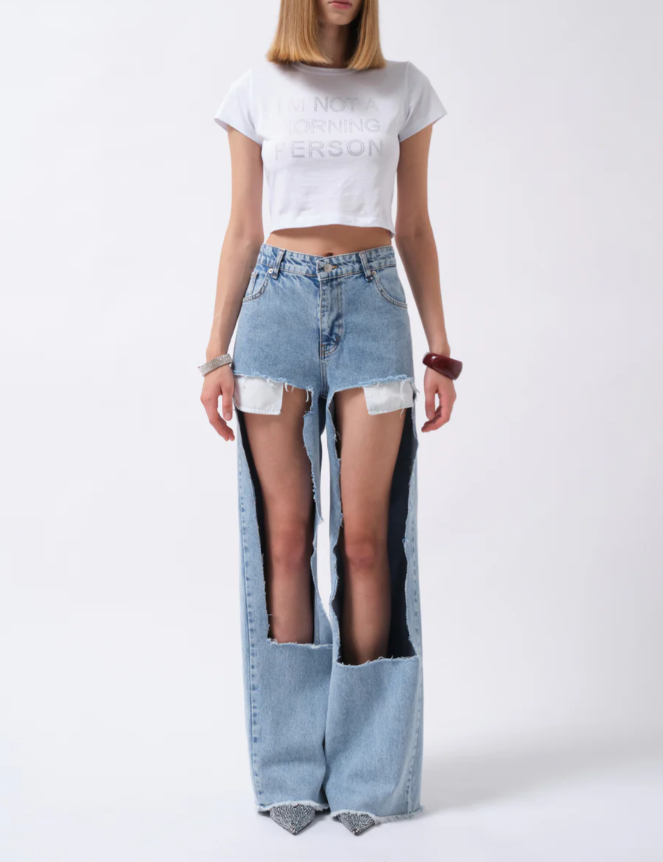 EdgeCraft High Waist Jeans