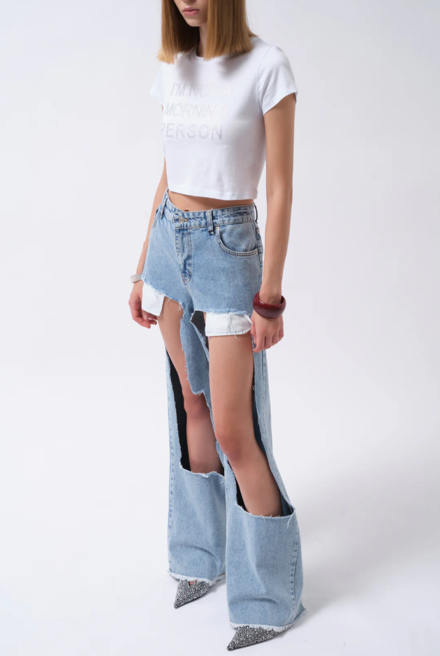 EdgeCraft High Waist Jeans