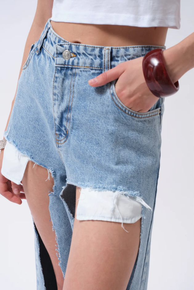 EdgeCraft High Waist Jeans